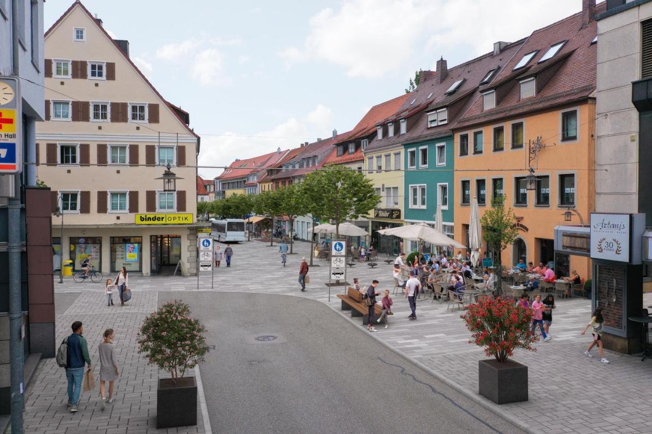 Apartment Fuer 6 Crailsheim Zentrum Netflix 300 Mbit Wlan エクステリア 写真